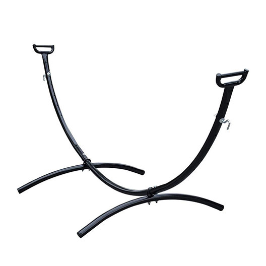 8.3 Feet Space Saving Steel Hammock Stand Portable Hammock Stand with Hooks