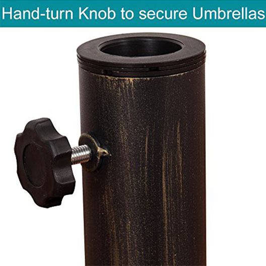 High-Quality Universal Cement Outdoor Patio Umbrella Base Heavy Duty Umbrella Stand for Garden Courtyard