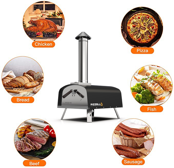 Outdoor Gas Pizza Oven Outdoor with 13